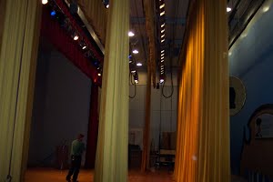 Lanterman Auditorium - Backstage