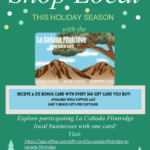 Shop local this holiday season with Yiftee. Click the image to purchase a gift card and receive bonus gift card.
